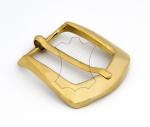 Goldfarbene Gürtelschnalle